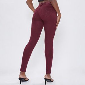 YMI Women's WannaBettaButt High-Rise Skinny Jeans